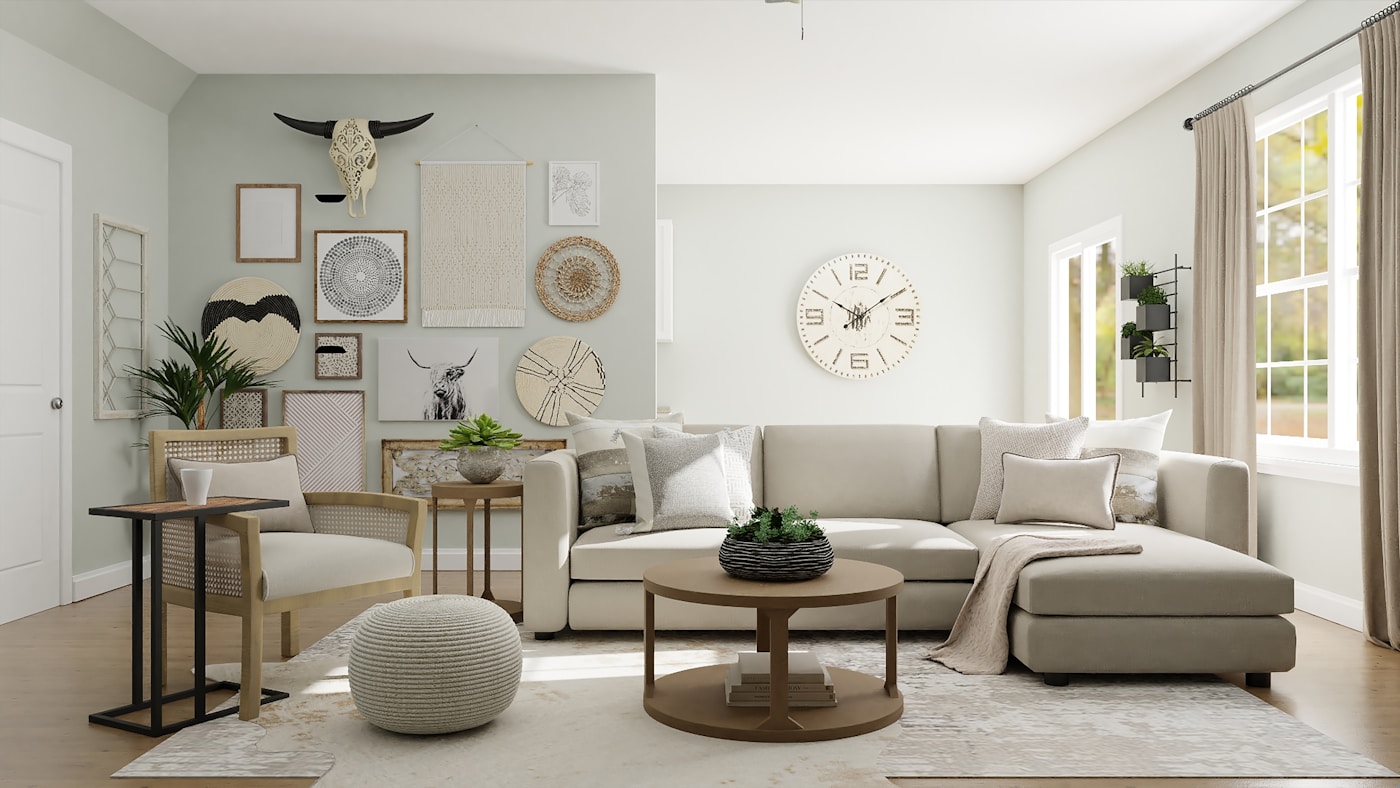 Styling-Details mit Keramik, Stoffen und warmem Licht